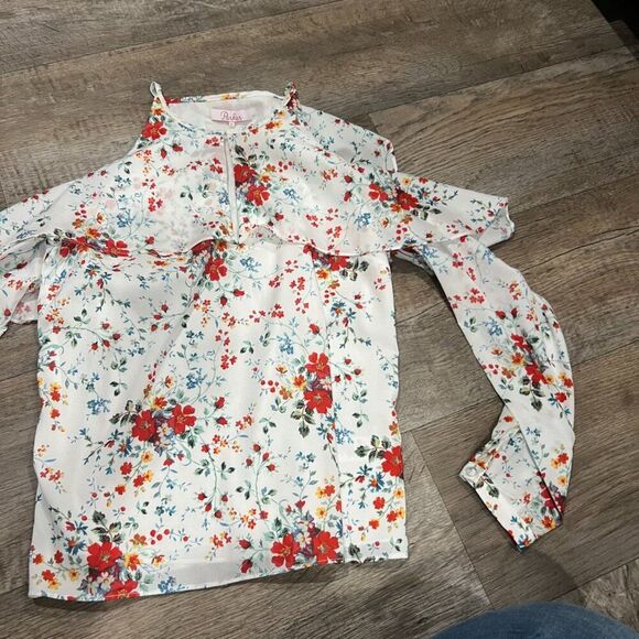 Parker small cold shoulder blouse - Picture 2 of 7